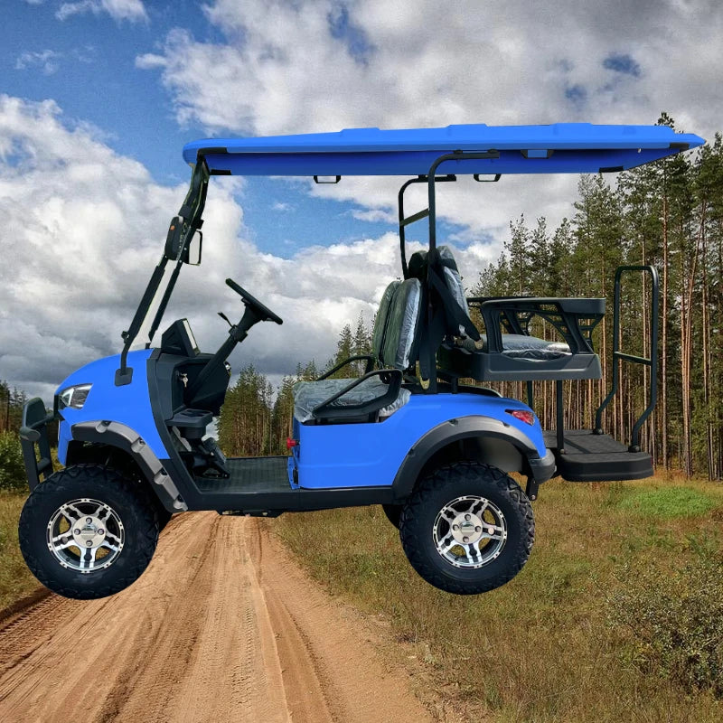 Voiturette de golf électrique tout-terrain 4 places moteur AC 4 kW