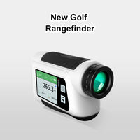 Télémètre laser de golf rechargeable avec compensation de pente, portée 594 m