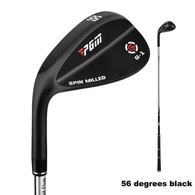 Wedge de golf gaucher – version noire de 56°