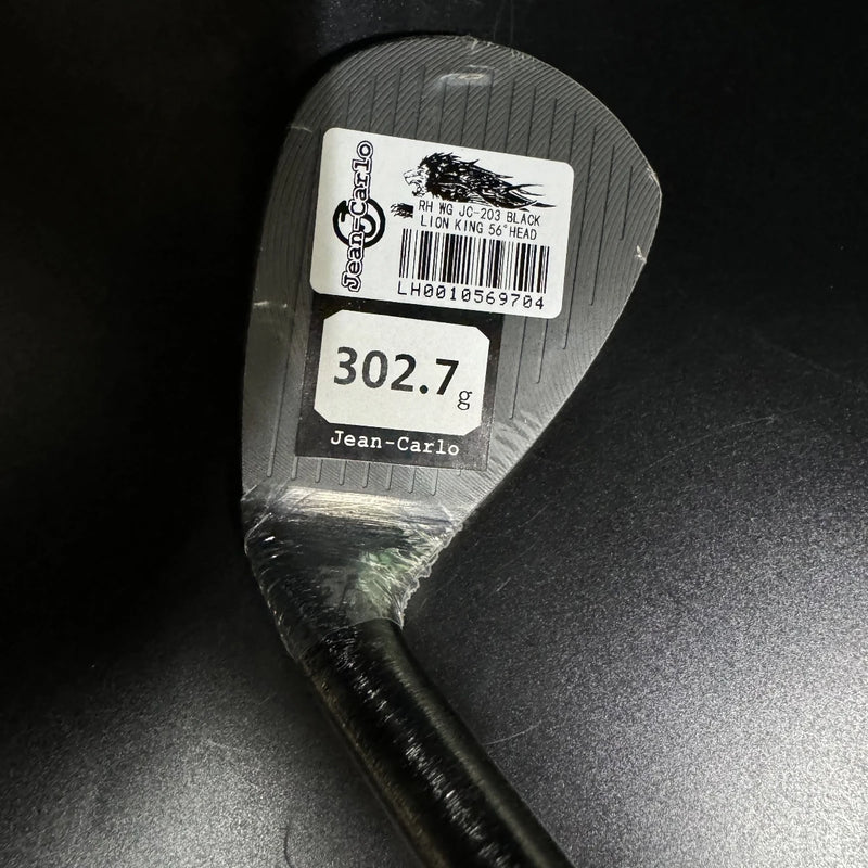 Wedge de golf forgé – tête de 56° dans son emballage avec son poids indiqué
