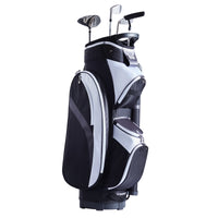 Sac de golf chariot 14 compartiments en nylon étanche, 7 poches