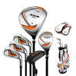 Set de golf enfant droitier 6 clubs avec sac trépied