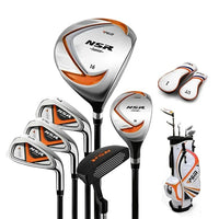 Set de golf enfant droitier 6 clubs avec sac trépied