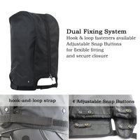 Housse de pluie sac de golf – double fixation par sangle Velcro et 4 pressions réglables