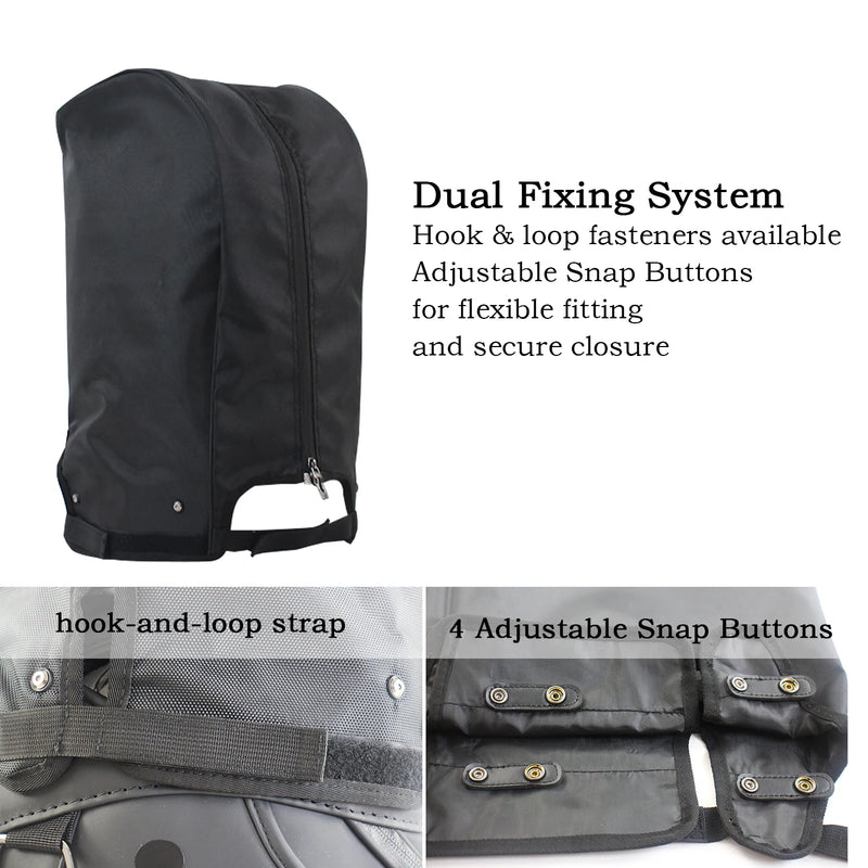 Housse de pluie sac de golf – double fixation par sangle Velcro et 4 pressions réglables