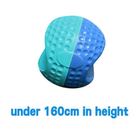 Balle d'entraînement au swing golf – petite taille bleu et turquoise, pour moins de 160 cm