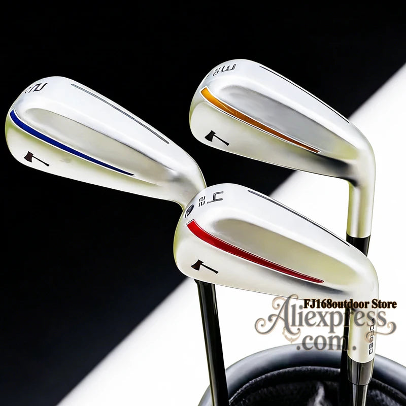 Fer de golf utilitaire – trois fers utilitaires dans un sac de golf