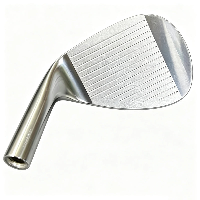 Tête de wedge de golf 56° – face à rainures et embout du manche