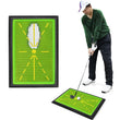 Tapis de frappe golf à paillettes, retour visuel de la trajectoire