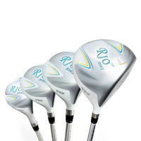 Set de golf complet femme – driver et bois en gros plan