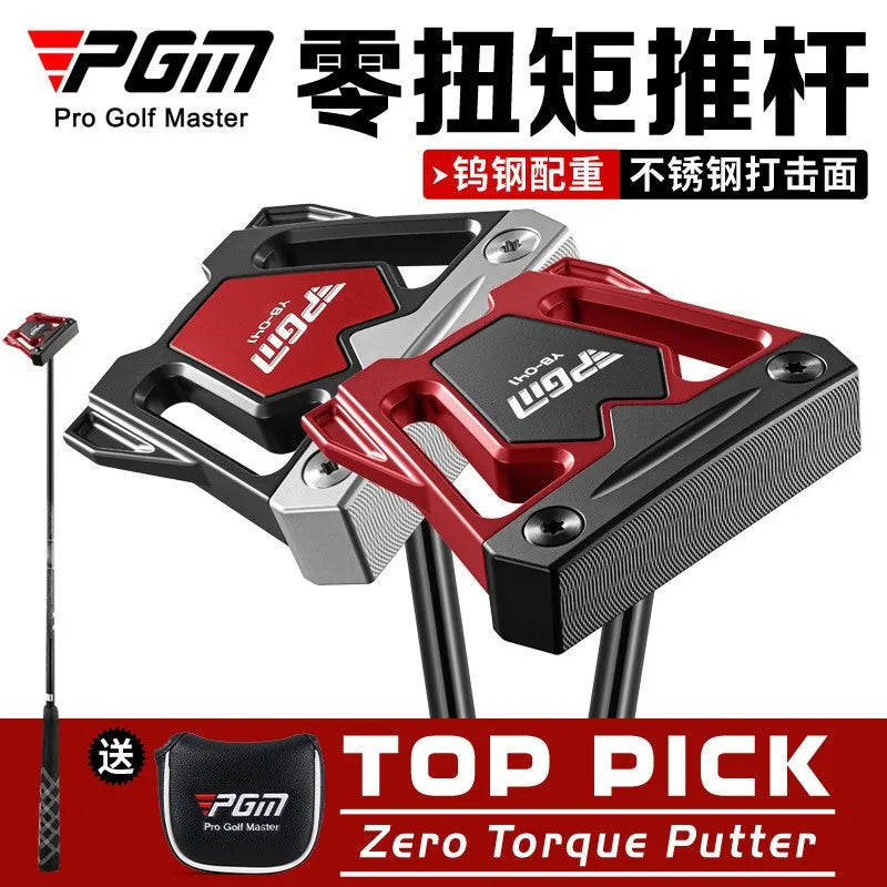 Putter maillet zéro torque à face inox et corps en aluminium forgé