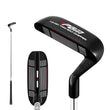 Chipper golf ambidextre double face, loft 36°, manche acier 35 pouces