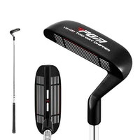 Chipper golf ambidextre double face, loft 36°, manche acier 35 pouces