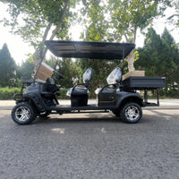 Voiturette de golf électrique 2, 4 ou 6 places avec coffre arrière