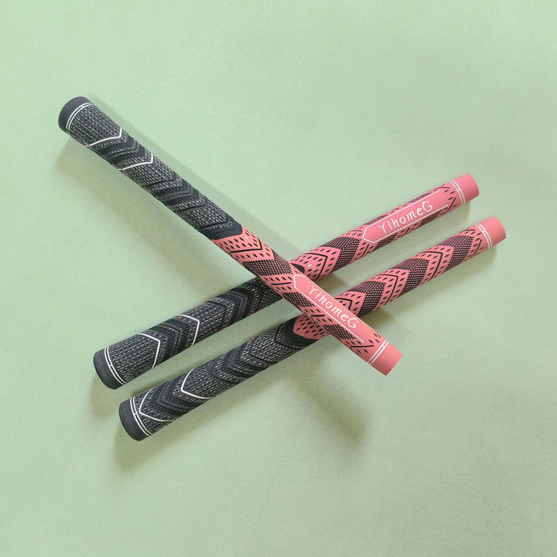 Grips de golf coton et caoutchouc – vue de dessus de grips croisés