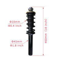 Amortisseur avant à ressort pour voiturette de golf, 460 mm