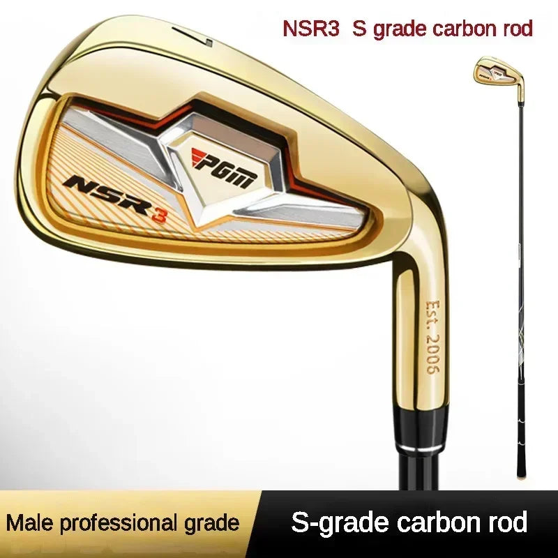 Fer 7 de golf – fer 7 or droitier, manche graphite Stiff