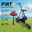 Chariot de golf électrique à poignée digitale, lithium 14,4 V
