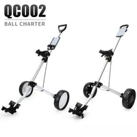 Chariot de golf manuel pliable en aluminium – version 2 roues
