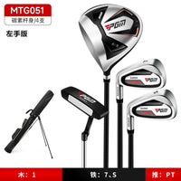 Set de golf complet homme 4 clubs – version gaucher, manches carbone