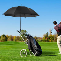 Porte-parapluie de chariot de golf réglable et pliable