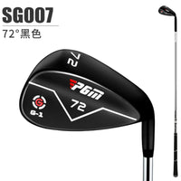Club de sable de golf 72° – version noire