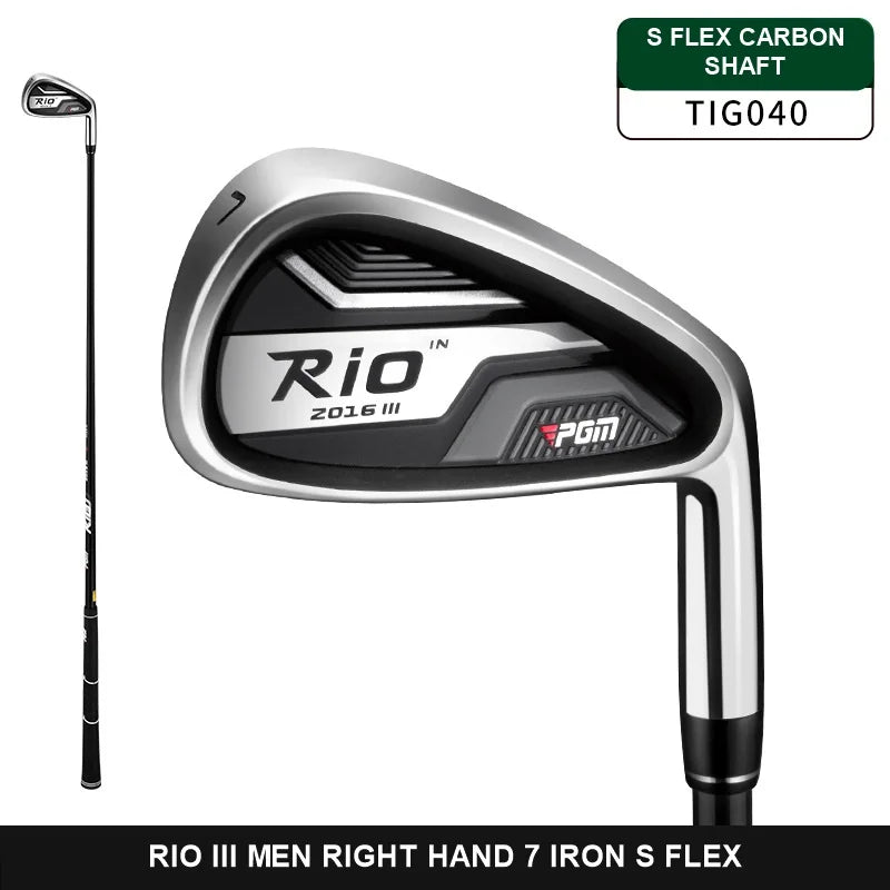 Fer 7 golf homme – version manche carbone flex Stiff