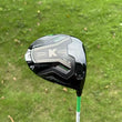 Driver de golf pour homme droitier réglable 9,5° ou 10,5° avec manche vert