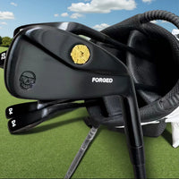 Fer de golf de départ forgé noir droitier D1 à D4, manche graphite