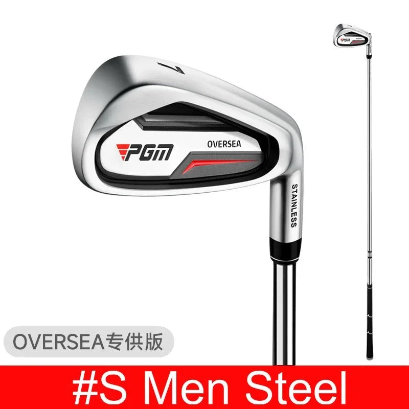Fer de golf inox – sand wedge, manche acier