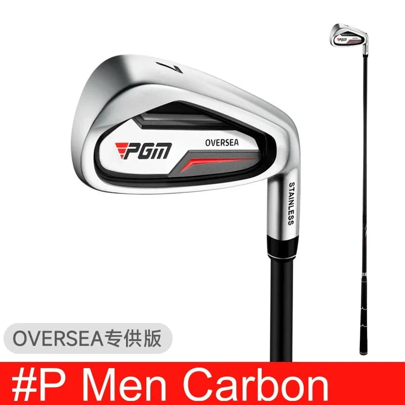 Fer de golf inox – pitching wedge, manche carbone
