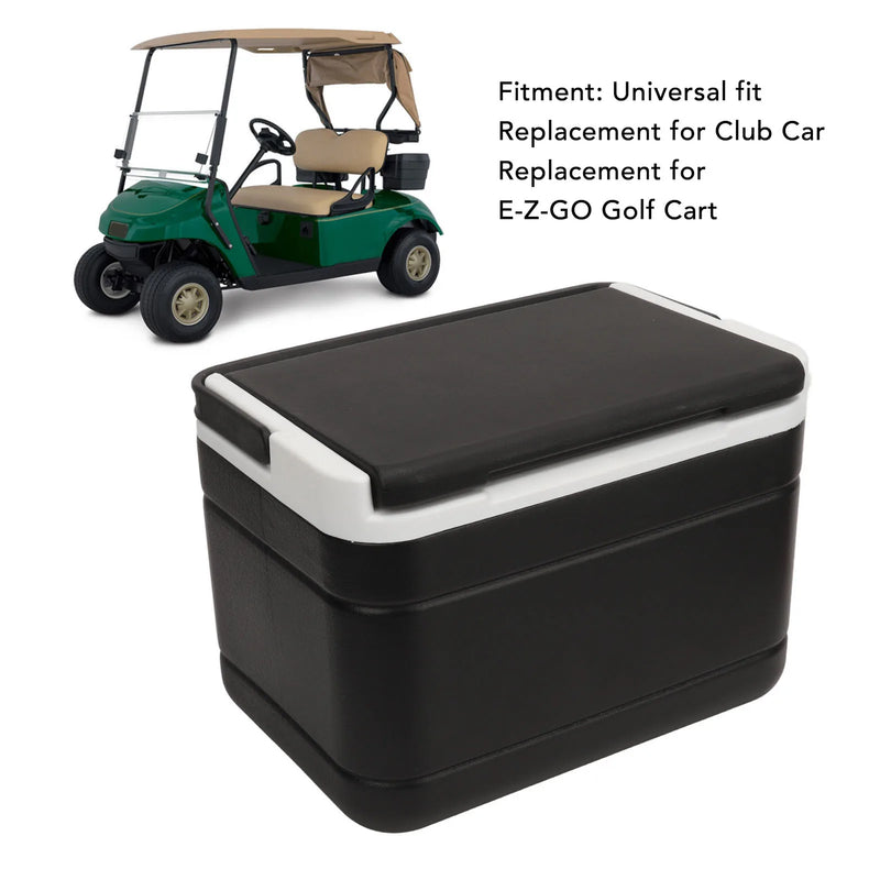 Glacière de 6 L pour voiturette de golf – glacière fermée avec l'indication d'un ajustement universel et d'une voiturette verte