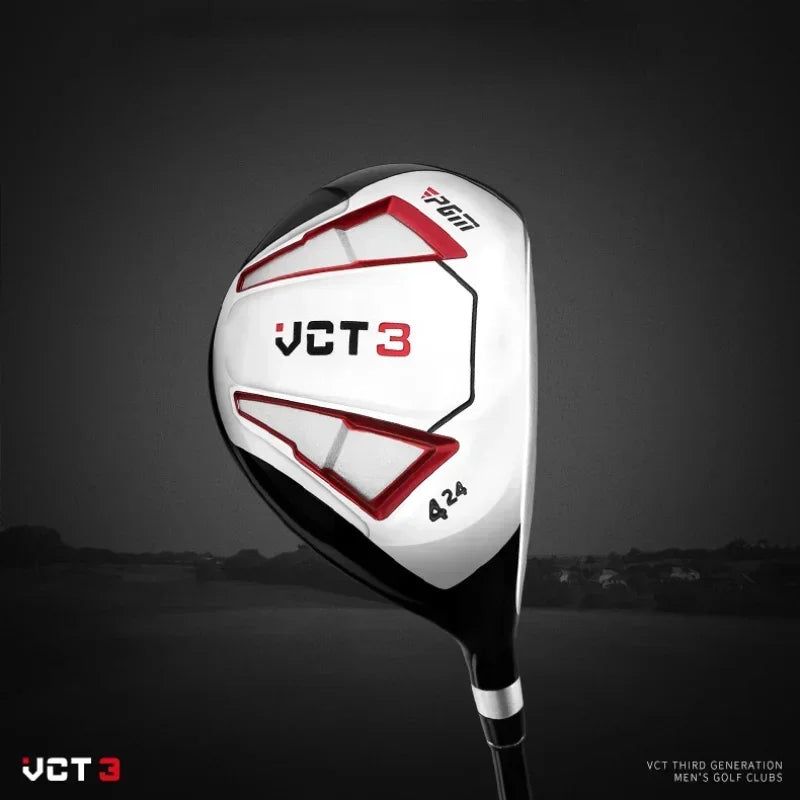 Clubs de golf homme droitier – hybride 4 de 24° vu de face