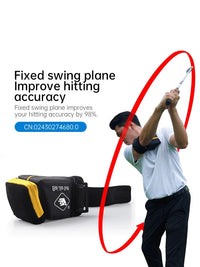 Aide au swing de golf à sangle de bras – plan de swing constant au sommet de la montée