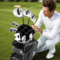 Kit de golf complet femme droitier – détail des têtes de bois et des fers