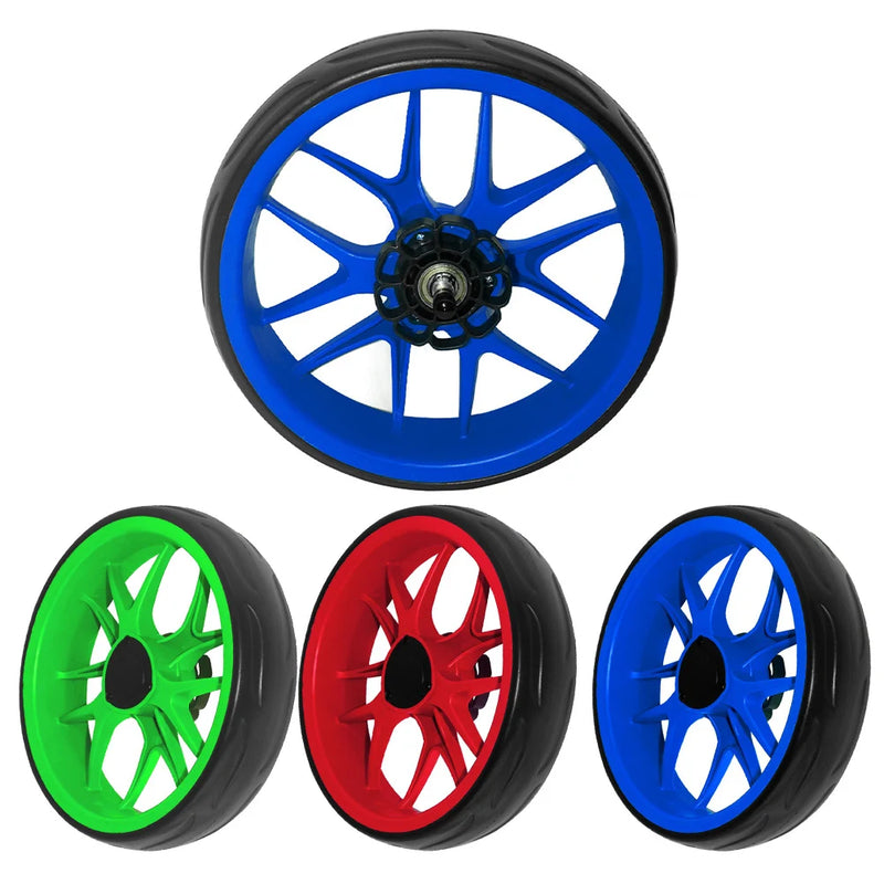 Roue de chariot de golf – les trois coloris vert, rouge et bleu