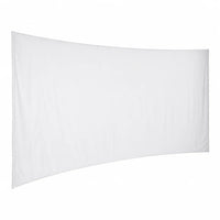 Écran de simulateur de golf – format 3 m × 1 m, toile blanche large et basse
