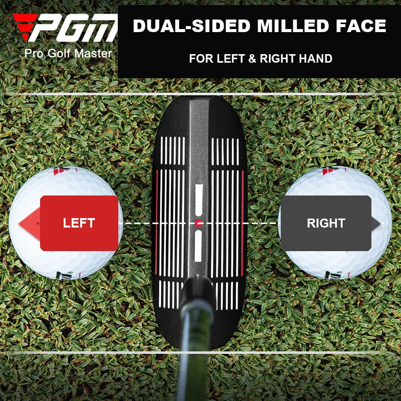 Chipper golf ambidextre – face fraisée pour droitier et gaucher avec lignes d'alignement