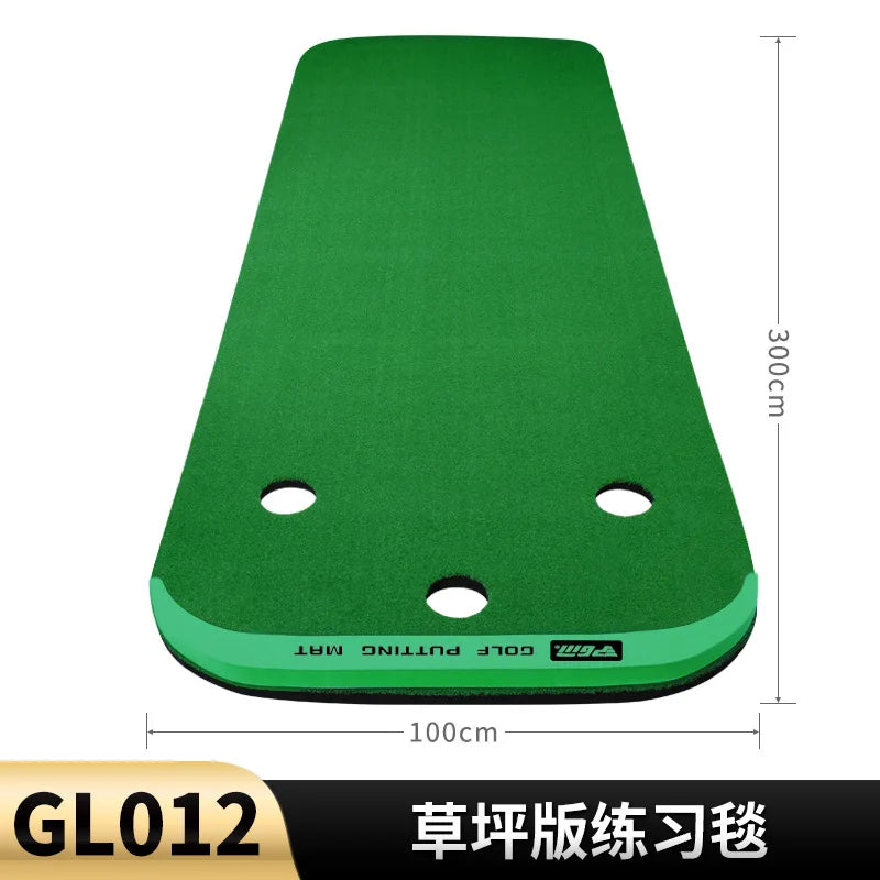 Tapis de putting 300 x 100 cm – version gazon synthétique, 300 cm de long et 100 cm de large