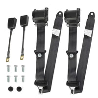 Ceintures de sécurité 3 points pour voiturette de golf, lot de 2