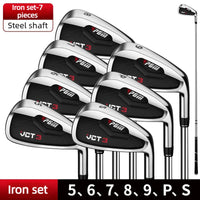 Set de golf complet homme droitier – jeu de 7 fers à manche acier