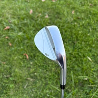 Wedge golf CNC – tête de loft 56° vue de côté