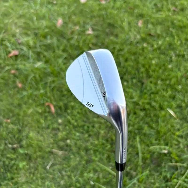 Wedge golf CNC – tête de loft 56° vue de côté
