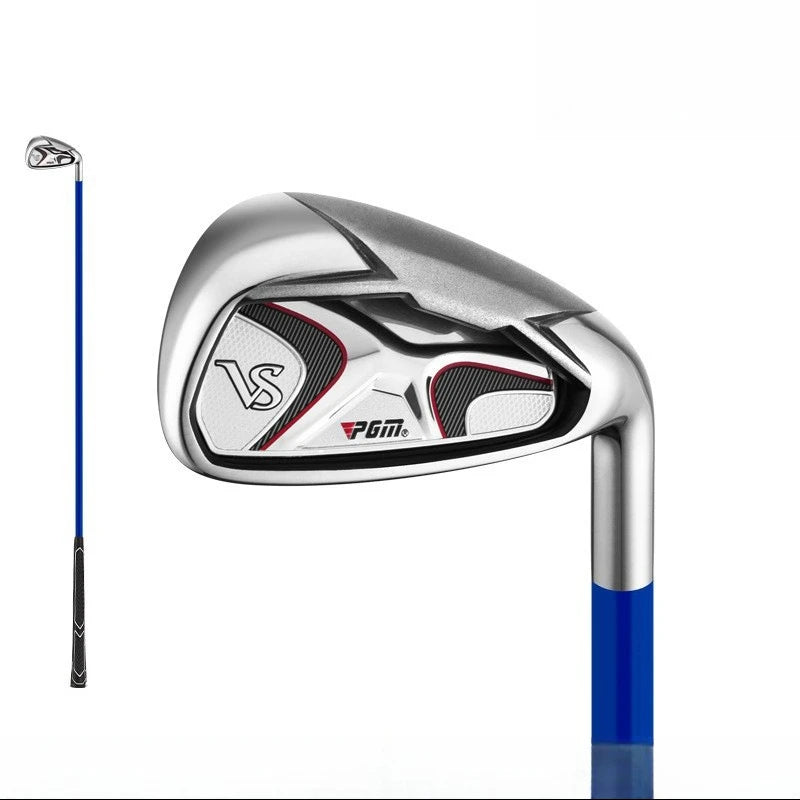 Bâton de swing de golf souple – version tête de fer, vue d'ensemble et détail de la tête