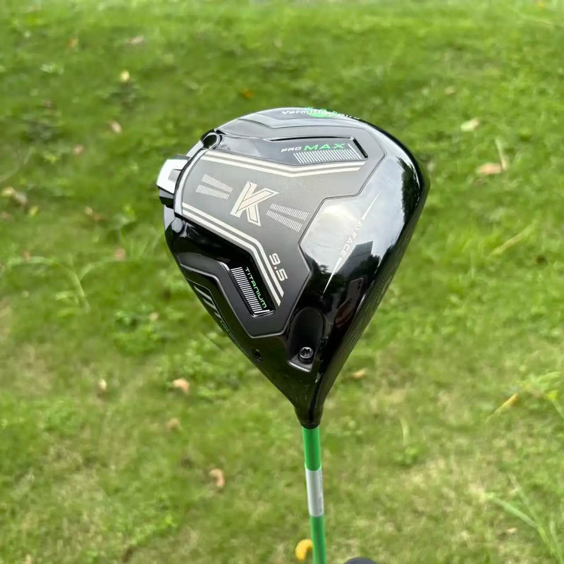 Driver de golf titane – tête vue de côté, loft 9,5°