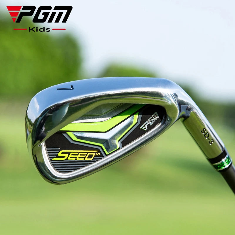 Fer 7 golf junior – cavité arrière verte de la tête sur le fairway