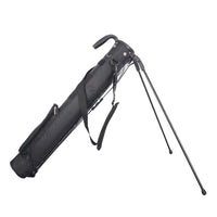 Sac de golf pencil avec trépied – coloris noir, vue de trois quarts