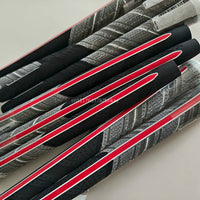 Grips de golf demi-coton – extrémités ouvertes des grips vues de près