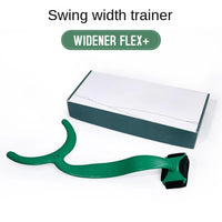 Entraîneur de swing golf – modèle vert dans son coffret