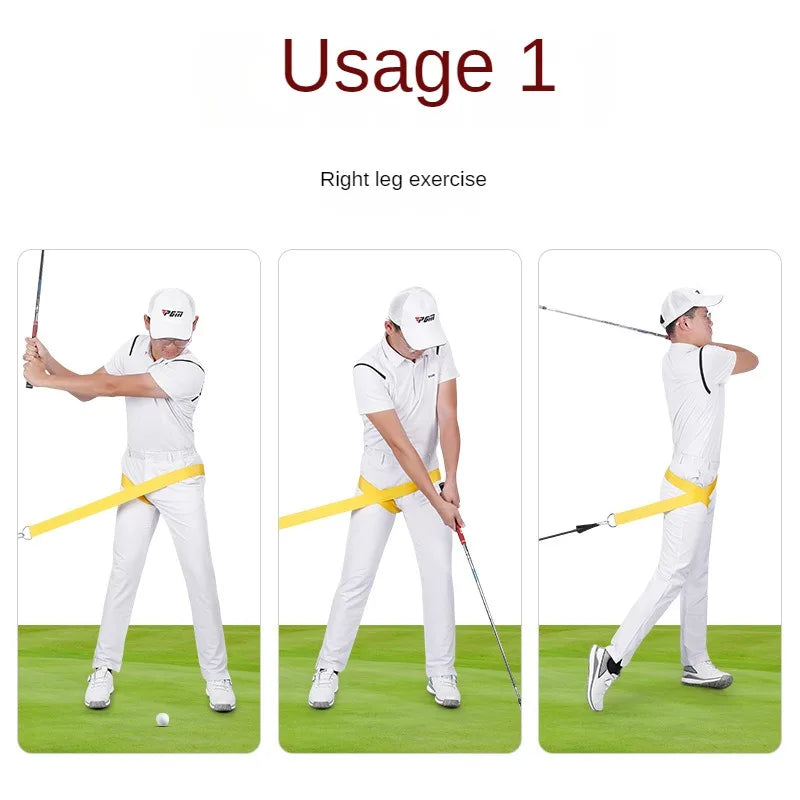 Corde élastique swing golf – exercice de rotation, premier usage
